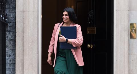 Lord chancellor Shabana Mahmood