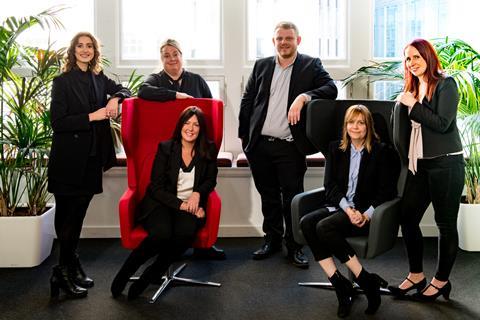 Back row L-R- Lily Grundy, Alex Preston, Matthew Close-Claughton, Laura Baumanis. Sitting down L-R- Zita Spencer, Helen Buxton