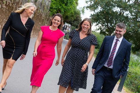 MFG Solicitors (L-R): Clare Lang, Sophie Thornton, Ruth Bourton and Ben Rothery