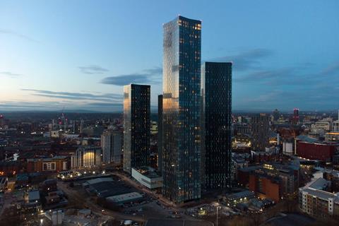 Manchester-skyscrapers