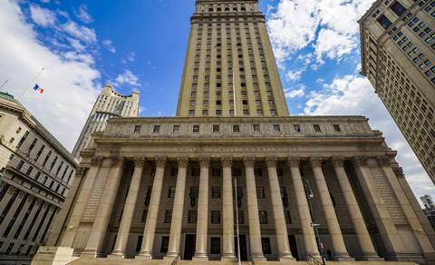 Thurgood Marshall United States Courthouse on Foley Square, Manhattan, New York City