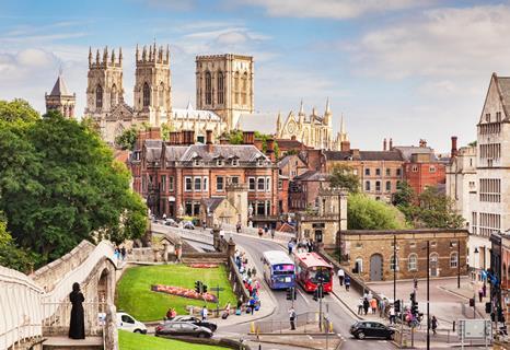 A shot of York showing York Minister