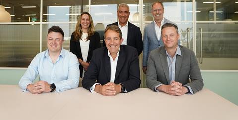 Top row (l-r): Helen Garner, Salim Somjee and Simon Oats. Bottom row (l-r): Damocles Merry, Jonathan Agar and Phil Brown