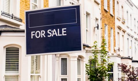 For sale house sign
