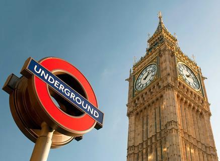 London underground sign