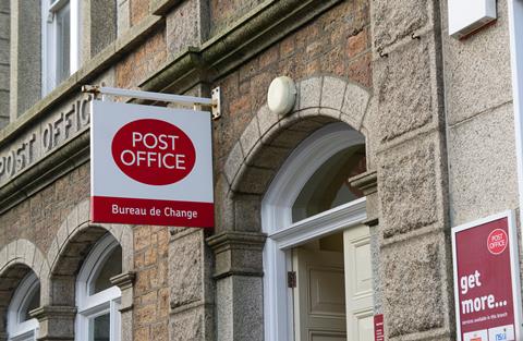 Post Office sign
