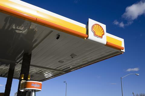 Shell garage