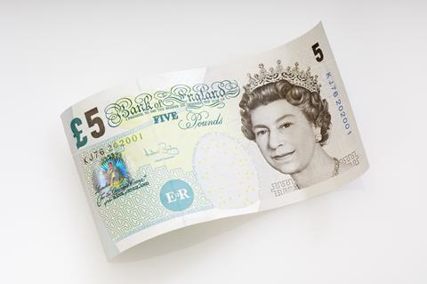 Five pound note