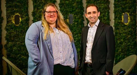 Catherine Smith and Richard Wisnia