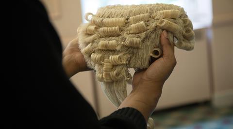 Barrister wig