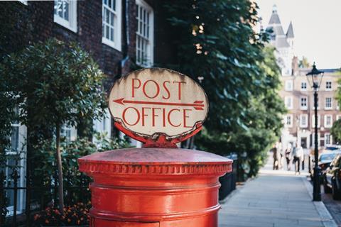 Post-office-arrow-mail-box