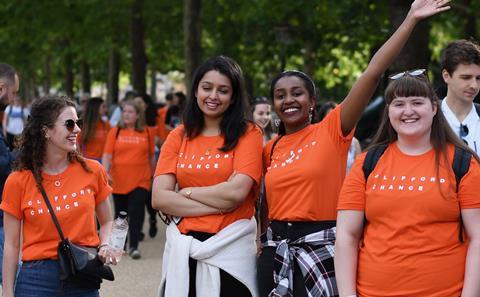 Clifford Chance at London Legal Walk 2019