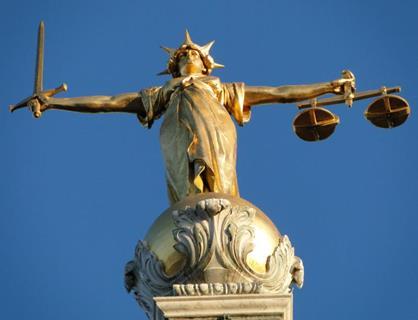 Lady justice statue