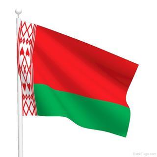 national flag of belarus