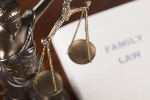Family law lady justice