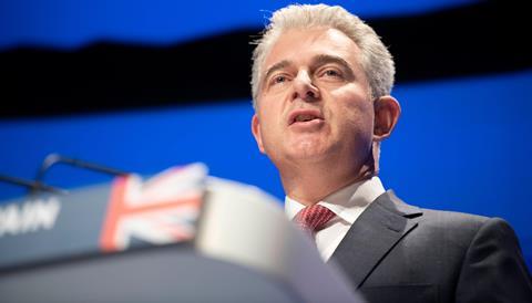 Brandon Lewis delivers his conference speech, Birmingham 2022