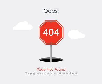 404 error page