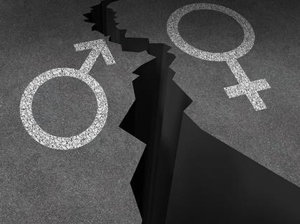 Gender pay gap illustration