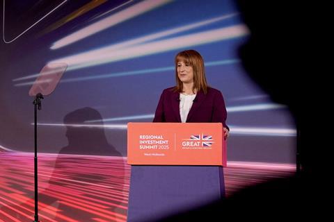 Chancellor of the Exchequer Rachel Reeves