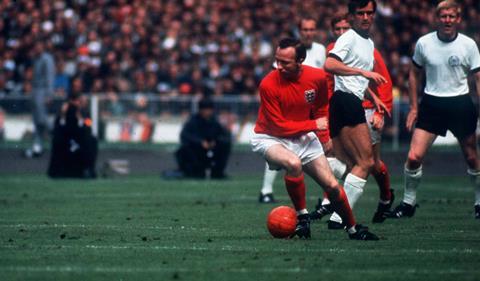 Nobby Stiles during the 1966 World Cup Final