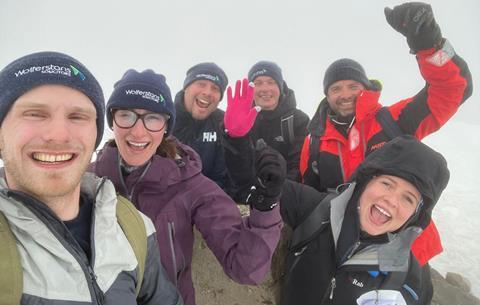 Devon firm Wolferstans Solicitors resolved to climb Ben Nevis, Britain’s highest mountain, to raise funds for The Mustard Tree