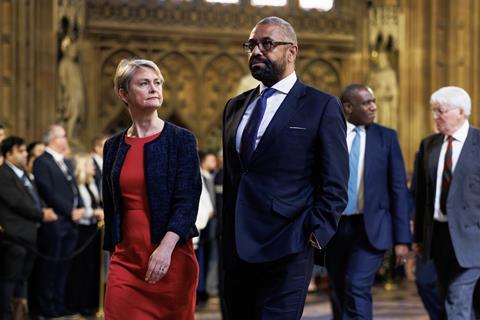 Yvette Cooper James Cleverely Parliament Opening 2024 GettyImages-2161794562