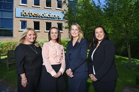 Promotions left to right shirley wignall, amy stirton, jenny burke and gill carr