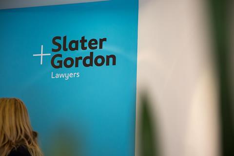 Slater and Gordon office sign