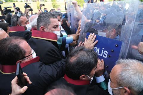 Ankara clash