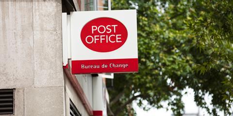 Post Office sign