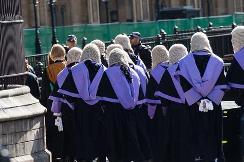 Judges procession