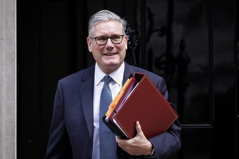 Prime minister Keir Starmer