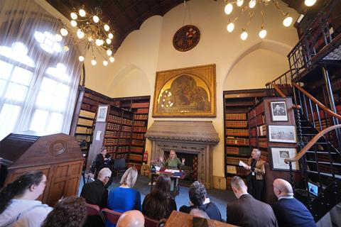 For the lady chief justice’s annual press conference, journalists were taken to the Royal Courts of Justice’s literary archive