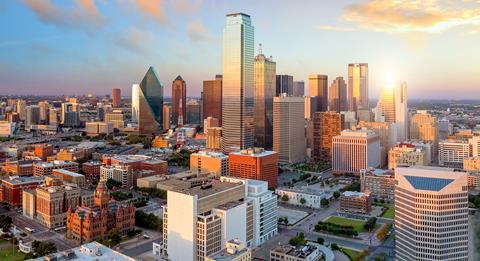 Dallas skyline, Texas