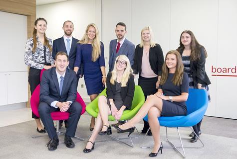 From left at back yasmin clews , christian perez , amanda glover , tom corke , maxine johnson and zoe brown, seated iwan thomas , lauren kendell and emily steel (2).jpg