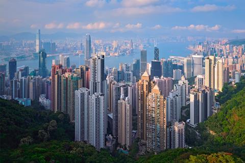 Hong Kong skyline