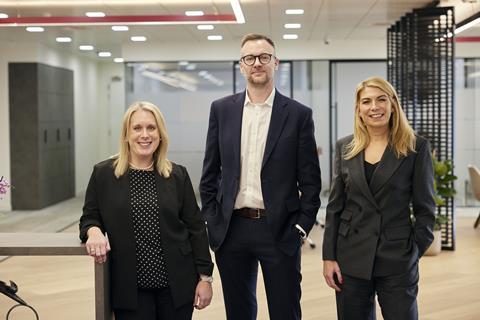 Hayley Steel, James Clark and Melanie McGuirk