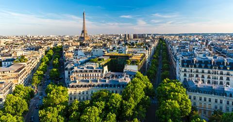 Paris skyline