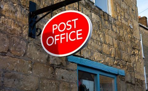 Post Office sign