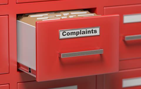 Complaints file
