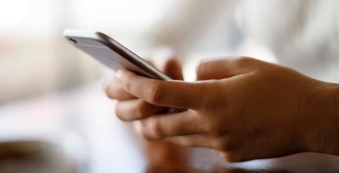 Woman on mobile phone