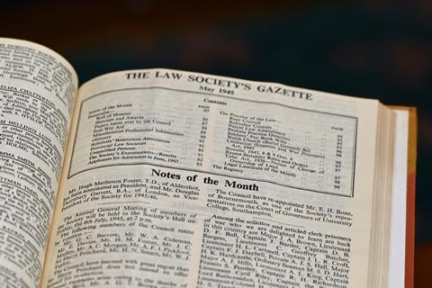 Gazette May 1945