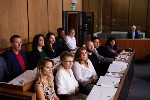 The jury from Channel 4's The Trial