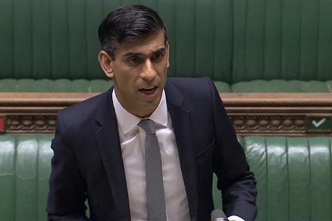 Chancellor of the Exchequer Rishi Sunak delivers a summer economic update in a statement to the House of Commons