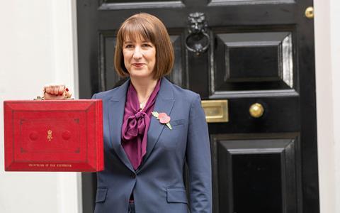 Chancellor of the Exchequer Rachel Reeves gives Labour budget