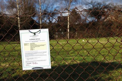 Planning permission notice