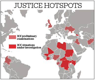 Justice Hotspots