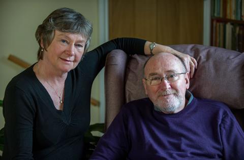Noel Conway, pictured with his wife: attention turns to Parliament