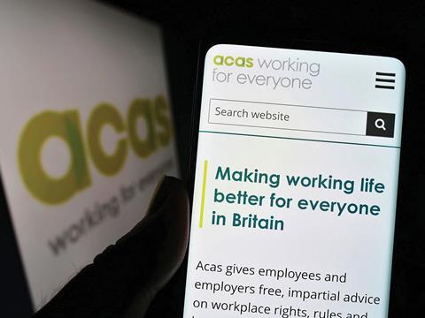 Acas website