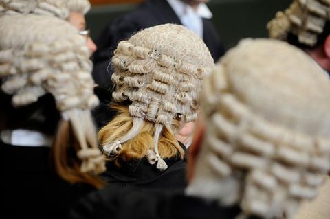 Barrister wig